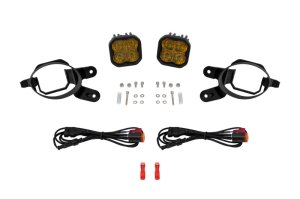 Lexus IS250C Fog Lights - Diode Dynamics - SS3 LED Pro Yellow SAE Fog - Yellow - `10-`13